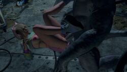 ashley_graham_(ella_freya) capcom monster monster_on_female regenerador resident_evil_4_remake