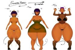 1girls age_progression angry angry_expression areolae barefoot brianna_makov buzz_cut closed_eyes demon demon_girl demon_horns demon_tail exposed_breasts exposed_nipples exposed_pussy female female_focus female_only lipstick nipple_piercing nipple_slip notsafe4marcus original painted_nails pierced_ears pierced_tongue piercing piercings revealing_clothes short_hair voluptuous voluptuous_body voluptuous_female