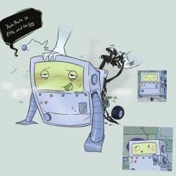 drooling hands nickelodeon no_genitals robot rocket_monkeys screen_face wireplay yay-ok