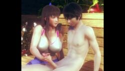 1boy 1boy1girl athletic athletic_male big_ass big_breasts big_butt big_penis big_thighs black_hair brown_hair brunette_female brunette_hair busty busty_female cock_hungry cock_worship curvy curvy_body curvy_female curvy_figure curvy_hips dead_or_alive dead_or_alive_xtreme_venus_vacation female gray_eyes handjob hitomi_(doa) huge_cock large_ass large_breasts large_butt large_penis large_thighs light-skinned_female light-skinned_male massive_cock massive_penis monster_cock muscular muscular_male original_character sexy sexy_body sexy_female tagme thicc thicc_ass thicc_breasts thicc_thighs video voluptuous voluptuous_body voluptuous_female yellow_eyes zak zak_(shrine_of_embers) zak_draven