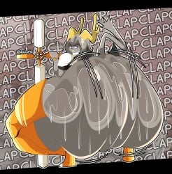 angry angry_expression angry_face anthro anthro_female anthrofied ass ass_bigger_than_body ass_bigger_than_head ass_bigger_than_torso ass_focus big_ass big_butt big_thighs bottom_heavy bottomless bottomless_female bubble_ass bubble_ass_(female) bubble_butt bubble_butt_(female) butt_focus clapping_ass clapping_butt clapping_cheeks clothed clothing curvaceous curvaceous_ass curvaceous_female curvaceous_figure curvaceous_thighs curvy curvy_body curvy_female curvy_figure female female_focus female_only furry furry_female furry_only gigantic_ass gigantic_butt gigantic_thighs grey_body grey_hair grey_skin grey_skinned_female huge_ass huge_butt huge_thighs hyper hyper_ass hyper_butt hyper_thighs jackalope jiggle jiggling_ass jiggling_butt large_ass large_butt large_thighs legwear long_hair looking_at_viewer looking_back massive_ass massive_butt massive_thighs pseudoregalia solo solo_female solo_focus sweat sweatdrop sweater sweating sweaty sweaty_ass sweaty_body sweaty_butt sybil_(pseudoregalia) tail thick_ass thick_butt thick_legs thick_thighs thighs twerking voctopie voluptuous voluptuous_female weapon yellow_legwear