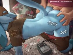 1boy 1boy1girl 1girls all_fours anal anal_juice anal_penetration anal_sex anus ass athletic_female blue_body blue_fur breasts delivery_(commerce) delivery_employee doggy_style female female_anthro female_anthro/male_human female_penetrated female_pokemon female_pokemon/male_human from_behind from_behind_position glaceon hat human human_male human_male_on_anthro human_male_on_anthro_female human_on_anthro human_penetrating human_penetrating_anthro human_penetrating_female interspecies light-skinned_male male male/female male_penetrating male_penetrating_female nipples panties panties_down pants pants_down penis_in_ass plap plap_(sound) plapping pokémon_(species) pokemon pokemon_(species) pokephilia small_breasts tail whisperfoot