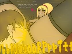 1boy 1girls biting_lip blonde_hair cheek_bulge dominant dominant_female domination eating_farts enjoying_farting face_fart face_farting fart fart_cloud fart_fetish fart_in_face fart_in_mouth fart_on_face fart_torture farting farting_in_face farting_in_mouth farting_on_another farting_on_face feeding feeding_farts female givmestinkygirl gulp gulping gyaru heart huge_fart mouth_fart mouth_to_ass mouthfarting oc open_mouth original_character panties pleasure_face pussy submissive submissive_female swallowing swallowing_fart torture wet_fart