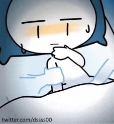 blanket blanket_covering blanket_grab covering_mouth dssss000 excited getting_horny ghost ghost_hand ghost_hands ghost_sex into_it no_sound rubbing_crotch tagme toony toony_face video willing_sub