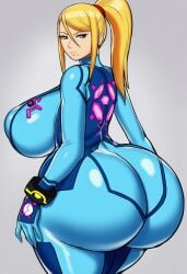 samus aran from metroid by lubbasdump
