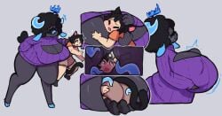 breast_expansion breast_vore cleavage_vore eerieviolet original original_character same_size_vore struggling struggling_prey unwilling unwilling_prey unwilling_vore vore