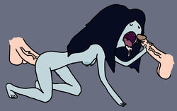 adventure_time completely_naked completely_naked_female completely_nude completely_nude_female marceline mistersfm simple_background tagme