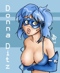 Blue Hair Rule 34 Image