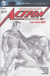 artistjanus clark_kent dc doggy_style female male supergirl superman