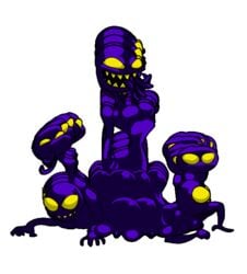 animated ass big_ass big_breasts breasts goo monster mud_bog_monster nipples shantae smooth_skin