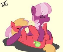 big_macintosh_(mlp) cheerilee_(mlp) dynamicphoto earth_pony equine female friendship_is_magic fur horse male my_little_pony pony straight