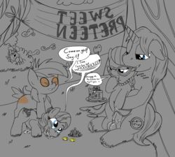 diamond_tiara filthy_rich friendship_is_magic my_little_pony pipsqueak silver_spoon smudge_proof