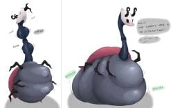 1girls anus arthropod arthropod_abdomen arthropod_abdomen_anus arthropod_abdomen_genitalia arthropod_abdomen_pussy ass big_anus fat fat_ass female female_pred hollow_knight insects lumerrac monster_pussy musk nightmarebros obese overweight presenting presenting_hindquarters vore vore_belly willoh_(hollow_knight)
