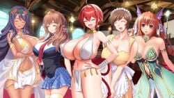 13cm 5girls ai_generated breasts brown_hair busty busty_female busty_girl cafeteria cleavage cleavage_dress clothed_female conversation dark_blue_hair demigoddess derauea dress enormous_breasts enormous_tits female female_only fundoshi game_cg gigantic_breasts gigantic_tits hinata_nao huge_breasts huge_tits hyper_breasts hyper_tits inami_mashiro ishihara_souka karla_lil_earthian kyonyuu_fantasy kyonyuu_fantasy_gaiden_2 large_breasts large_tits madellie_parnepoli maid married_female massive_breasts massive_tits mature_female meal mermaid_girl milk_factory mizoro_tadashi mochizuki_nozomu moonstone_cherry motto!_haramase!_honoo_no_oppai_isekai_ero_mahou_gakuen! motto!_haramase!_honoo_no_oppai_isekai_oppai_bunny_gakuen! necktie nonomiya_momoko ole-m orange_hair princess q-gaku queen red_hair rosalynn_(kyonyuu_fantasy) saimin_class school_skirt school_uniform schoolgirl schoolgirl_uniform sex_open_world_e_youkoso! shimai_tsuma_3 sleepover sleepover_party tadano_akira talking teenage_girl teenager tits waffle_(company) wife wives