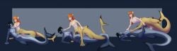 2016 2_penises animal_genitalia anthro_to_taur areola black_hair black_markings blush bodily_fluids breast_fondling breast_grab breast_play breasts breasts_shrinking colored countershade_arms countershade_face countershade_neck countershade_tail countershade_torso countershading diphallia diphallism duo erection eye_contact felid female fin fish fondling ftm_transformation fur futanari gender_transformation genital_fluids genital_slit genitals green_eyes growth gynomorph hair hand_on_breast hand_on_face human hybrid intersex limb_growth lion long_hair looking_at_another looking_at_partner looking_pleasured lying male male/female mammal marine markings merfolk mermaid merman motion_lines mtf_transformation multi_genitalia multi_penis navel nipples non-mammal_breasts nude open_mouth orange_hair pantherine penetration penile penile_penetration penis pointy_ears pussy sex shark shark_tail smile split_form standing swimming tail tail_wraps tan_body tan_fur taur taur_on_taur tomek1000 transformation unknown_position vaginal_penetration wraps yellow_eyes