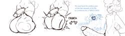 big_balls big_penis clenched_balls cock_vore death fatal_vore sketch turch vore