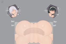 2females 2girls 2women ass ass big_ass big_booty big_butt booty dat_ass dat_butt dildo dildo_insertion fat_ass fat_booty fat_butt female female_focus female_only fiona_frost gattito huge_ass huge_booty huge_butt large_ass large_booty large_butt massive_ass massive_booty massive_butt nude nude_female shounen_jump shounen_jump+ spy_x_family tagme women yor_forger