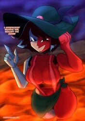 1girls big_ass big_breasts big_nipples big_thighs black_hair breasts breasts_out butt dialogue disembodied_limb ena ena_(dream_bbq) ena_(series) english_text female female_only huge_ass huge_boobs huge_breasts huge_thighs hyper hyper_breasts inviting multicolored_body nipples polygonal red_skin straps straps_across_chest suspenders tagme text thick_thighs thighs white_skin