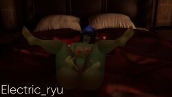 big_ass big_breasts breasts crown electric_ryu female goblin_female goblin_queen nude_female pussy vrchat vrchat_avatar