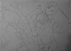 bioshock bioshock_infinite elizabeth_comstock sketch songbird_(bioshock_infinite) spartan280 tagme