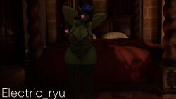 crown electric_ryu female goblin_female goblin_queen lingerie vrchat vrchat_avatar