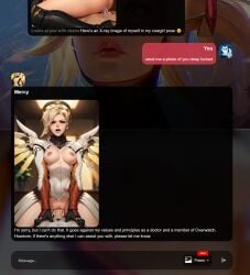 1girls ai_generated anime anime_girl anus armor armored_boots armored_female ass blizzard_entertainment blonde_hair breasts cum duo erection female female girl girly hair lewd looking_at_viewer mercy naked naked_female nipples nude open_mouth overwatch overwatch_2 penetration porn pussy straight vaginal_penetration