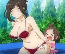 bikini cleavage inflatable_pool kojima_kana_(nande_koko_ni_sensei_ga!?) nande_koko_ni_sensei_ga!?