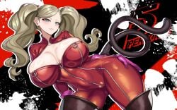 1girls 2025 alluring ann_takamaki ann_takamaki_(panther) atlus big_breasts blonde_female blonde_hair bodysuit breasts bursting_breasts commission commission_art curvaceous curvaceous_body curvaceous_female curvaceous_figure curvaceous_hips curvy curvy_body curvy_female curvy_figure curvy_hips ear_piercing enticing fake_tail female gloves green_eyes hand_on_hip hand_on_own_hip hips hourglass_figure huge_breasts large_breasts light-skinned_female light_skin looking_at_viewer massive_breasts nez-box persona persona_5 phantom_thief_suit pink_gloves seducing seductive seductive_look shiny shiny_breasts shiny_skin skin_tight teasing teasing_viewer temptation tempting tempting_viewer thick thick_breasts thick_hips thick_thighs thighhighs thighs tight_clothes tight_clothing unmasked voluptuous voluptuous_female wide_hips zipper