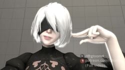 animated animated animation ass big_ass big_breasts big_penis black_clothing black_penis blindfold blowjob cuckold cum cum_drip cum_in_mouth cum_inside cum_on_body cum_on_breasts dominant domination feet feet_on_penis feet_together femdom foot_fetish footjob foreskin foreskin_play futa_with_female futanari genitals gloom4_(artist) gothic huge_cock humiliation interracial nier nier:_automata patreon penis pussy ruined_orgasm sex sfm short_hair simple_background small_penis small_penis_futa small_penis_humiliation smile smiling_at_viewer spread_legs stretching tagme teasing thick_ass thick_thighs tiny_penis tongue_out twitching veiny_penis video white_hair white_skin yorha_2b