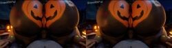 animated halloween orisa overwatch painting pumpkin pumpkin_butt pussy sex shorter_than_10_seconds snips456fur sound tagme third-party_edit video vr
