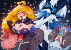 absurd_res anonymous_artist anthro big_breasts blush bodily_fluids breasts clothed clothed_sex clothing cosplay cum cum_in_pussy cum_in_uterus cum_inside demon duo erection fan_character female female_penetrated generation_9_pokemon genital_fluids genitals genshin_impact glace_(cris79x) hair hi_res horn human humanoid impregnation internal internal_vaginal interspecies knot knotting legwear looking_pleasured male male/female male_penetrating male_penetrating_female mammal meowscarada mihoyo mona_megistus nintendo nipples open_mouth ovum penetration penile penile_penetration penile_spines penis penis_in_pussy pokemon pokemon_(species) pokephilia pussy sex simple_background smile sperm_cell stockings thigh_highs tongue tongue_out topwear uterus vaginal_penetration vaginal_penetration