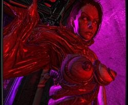 1girls brainwashed camera_view corrupted corruption enemy_conversion female glowing_eyes heels infected jill_valentine mind_control mutation nude_female resident_evil tentacle tentacle_in_pussy tentacle_on_breast tentacle_on_neck tentacle_on_nipple tentacle_penetration