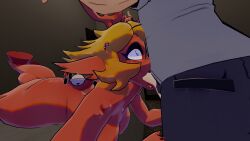 anthro bell_earrings big_breasts big_cock bwc cock deep_blowjob deepthroat deer deer_antlers deer_ears deer_girl deltarune furry hooves huge_cock human_on_anthro laying_on_bed laying_on_stomach long_ears naked naked_furry noelle_(deltarune) noelle_holiday noelle_holiday_(cryptiacurves) queenstarvr surprised_expression voluptuous voluptuous_anthro vrchat vrchat_avatar vrchat_media