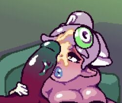 1futa 1girl1futa 1girls 2d altbeils animated ball_fondling big_breasts big_penis blowjob busty cheek_bulge cum cum_on_face cumshot curvaceous curvaceous_futa curvy curvy_futa dark-skinned_futanari dark_skin dialogue english english_text expressionless facial fellatio futa_on_female futanari huge_breasts huge_cock hung hung_futanari ikagoony light-skinned_female light_skin longer_than_one_minute marie_(splatoon) marina_(splatoon) moaning multitasking nintendo offscreen_character opennsfwsp oral oral_penetration oral_sex pearl_(splatoon) pixel_animation pixel_art sound splatoon splatoon_(series) splatoon_2 squid_sisters sucking_penis text tongue_out tongue_out_blowjob video voluptuous voluptuous_futanari