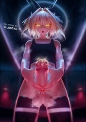 3d 3d_(artwork) 3d_render asking_question asking_viewer astolfo_(fate) balls ballsack blender_(artwork) blender_(medium) blender_(software) blender_cycles chisahito cock cum cum_bubble cum_drip erect_penis erection femboy full_balls glowing_eyes half-closed_eyes happy_valentine heart_symbol horny horny_male hotel hotel_room imminent_sex in_heat musk musk_clouds musky_penis neon_lights no_underwear penis pov_eye_contact question_mark ready_for_sex ready_to_fuck seducing_viewer seductive seductive_eyes seductive_look seductive_smile sexy smegma smegma_in_urethra smug smug_expression smug_face steaming_body steamy steamy_breath steamy_penis striped_legwear sweat sweaty_body tank_top text thighhighs throbbing_penis trap twink viewer_pov