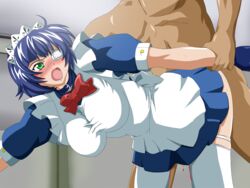 blue_hair ikkitousen ryomou_shimei tagme