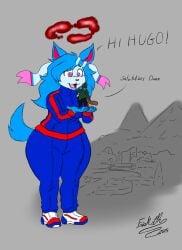 big_breasts breasts cleavage eeveelution female frisk_lk furry huge_breasts pokemon pokemon_(species) sylveon tagme thick_thighs wide_hips