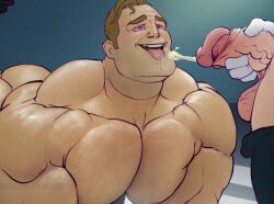 2025 bara big_pecs blonde_hair bob_parr buff cum cumming cumshot dilf diocturn foreskin gay light-skinned_male light_skin looking_at_another male mr._incredible muscular muscular_chest muscular_male on_all_fours pecs penis salivating sketch smiling_at_partner sticking_out_tongue syndrome the_incredibles tongue_out uncircumcised uncut yaoi