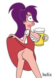 futurama helix purple_hair tagme turanga_leela