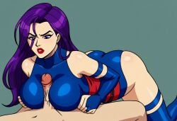 ai_generated betsy_braddock boobjob marvel marvel_comics paizuri pale-skinned_male psylocke requested titjob titjob will_of_ai x-men