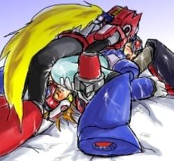 anal axl_(mega_man) gay male mega_man mega_man_x tagme x_(mega_man) zero_(mega_man)