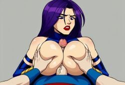 ai_generated betsy_braddock boobjob marvel marvel_comics paizuri pale-skinned_male psylocke requested titjob titjob will_of_ai x-men