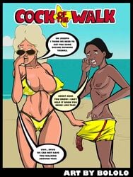 beach bololo embarrassed erection joseph_gribble king_of_the_hill nancy_gribble nancy_hicks_gribble swimsuit tagme