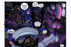 1girls 2girl 2girls airachnid alien alien_girl alien_humanoid arcee arcee_(prime) ass big_ass big_balls big_breasts big_butt big_penis breasts cock cock_shock comic comic_page female futa_focus futa_on_female futa_on_futa futa_only futanari hips horse_penis horsecock horsecock_futanari massive_cock massive_penis mosaic_censoring mosaic_censorship penis penis_out penis_size_difference robocream robot robot_girl robot_humanoid testicles text transformers transformers_prime wide_hips