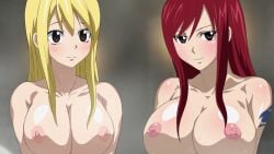 bato-ghost erza_scarlet fairy_tail lucy_heartfilia