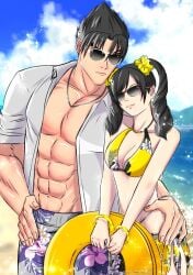 abs bikini female jin_kazama ling_xiaoyu male tagme tekken tekken_8 viaa_noviaa27