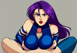 ai_generated betsy_braddock boobjob marvel marvel_comics paizuri pale-skinned_male psylocke requested titjob titjob will_of_ai x-men