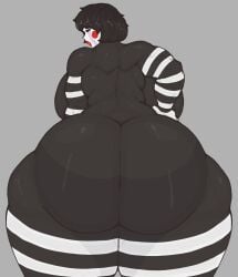 amadchief big_ass dat_ass fat_ass five_nights_at_freddy's huge_ass looking_at_viewer looking_back marionette_(fnaf) puppet_(fnaf) puppet_(thepuppetlover) thick_ass