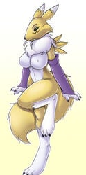 digimon female furry linno renamon