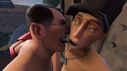 2boys 3d age_difference cute gay giddy happy happy_sex human human_male human_only male male_only medic medic_(team_fortress_2) older_dom_younger_sub older_man_and_younger_boy scout scout_(team_fortress_2) source_filmmaker team_fortress_2 twink twink_and_daddy virgin virgin_male wholesome yaoi young_male young_man younger_male